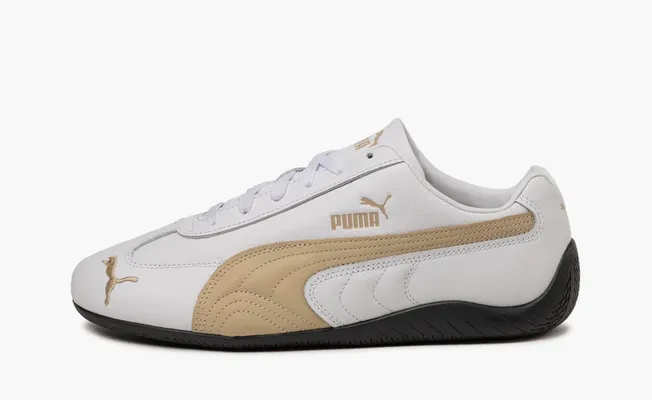  Puma Speedcat Leather «White Toasted Almond» belye