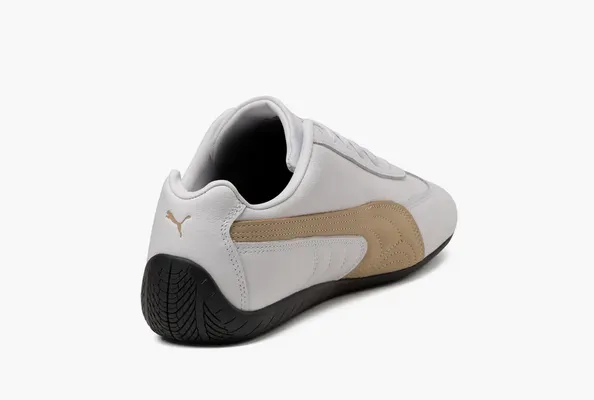  Puma Speedcat Leather «White Toasted Almond» belye