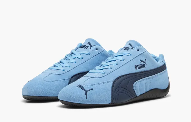  Puma Speedcat Archive «Light Blue Club Navy» golubye