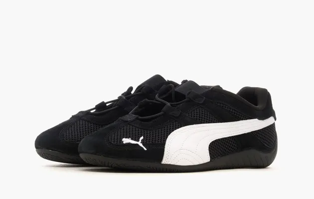  Puma Speedcat Go WMNS «Black White» chyernye