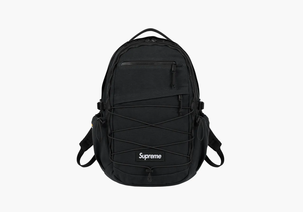 Supreme Logo Backpack (SS25) «Black»