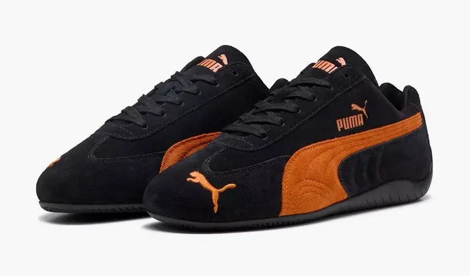  Puma Speedcat OG «Black Rickie Orange» chyernye