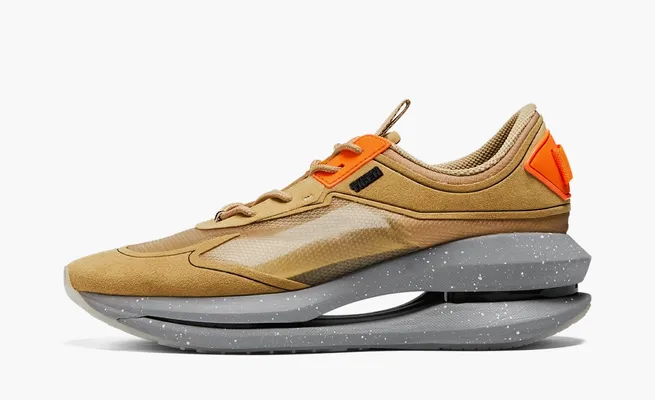  Asics Onitsuka Tiger Runger «Desert Camp/Shocking Orange» bezhevye