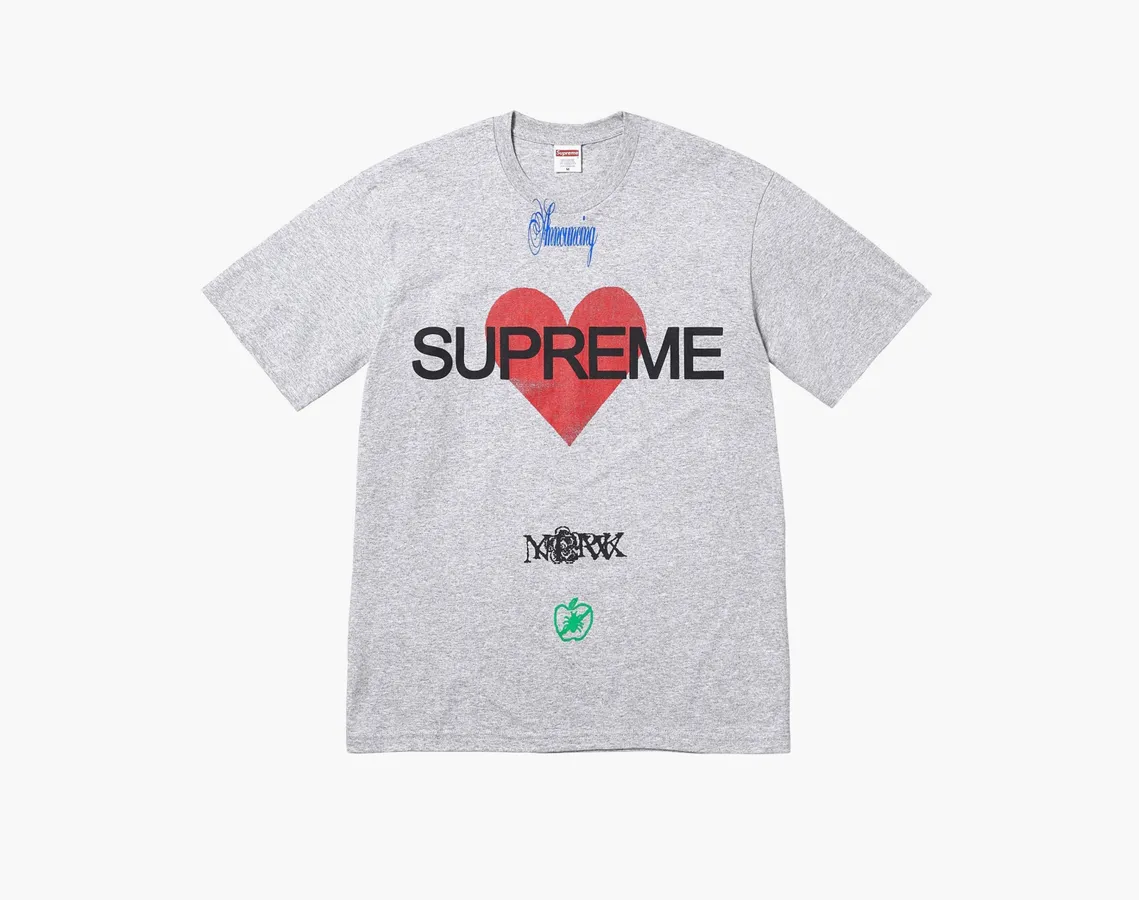 Supreme Announcing Tee «Heather Grey»