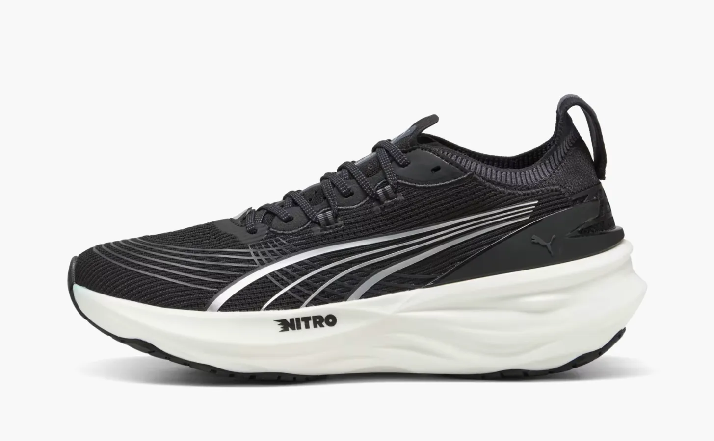 Puma ForeverRun Nitro 2 «Black White»