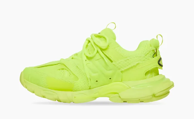 Кроссовки Balenciaga Track «Neon Yellow» zhyeltye