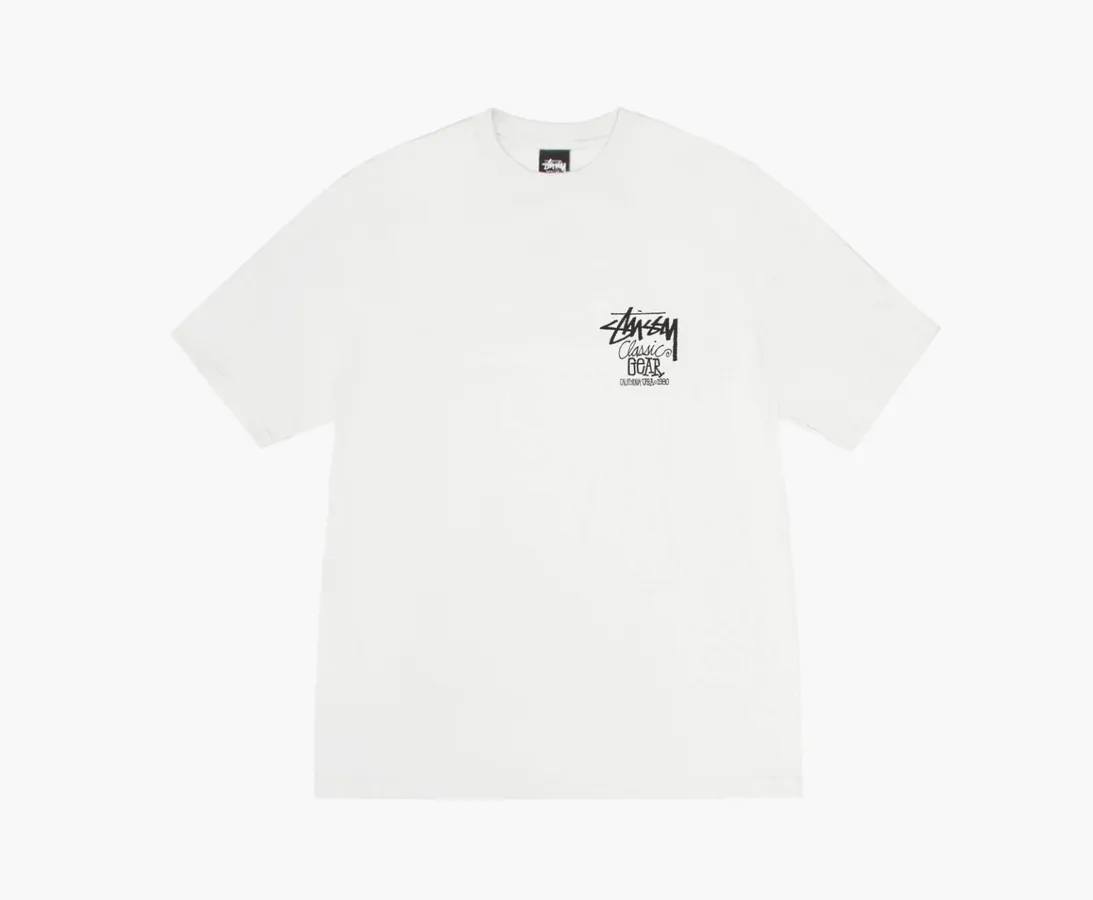 Stussy Classic Gear Pigment Dyed Tee «Natural»