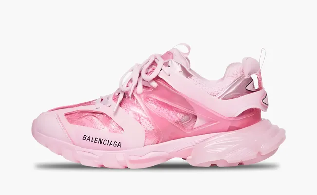 Кроссовки Balenciaga Track Sneaker WMNS «Clear Sole - Pink» rozovye