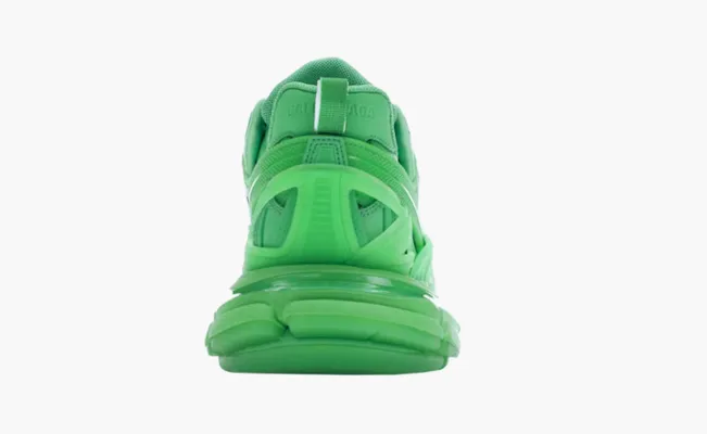  Balenciaga Track 2 «Clear Sole - Green» zelyenye