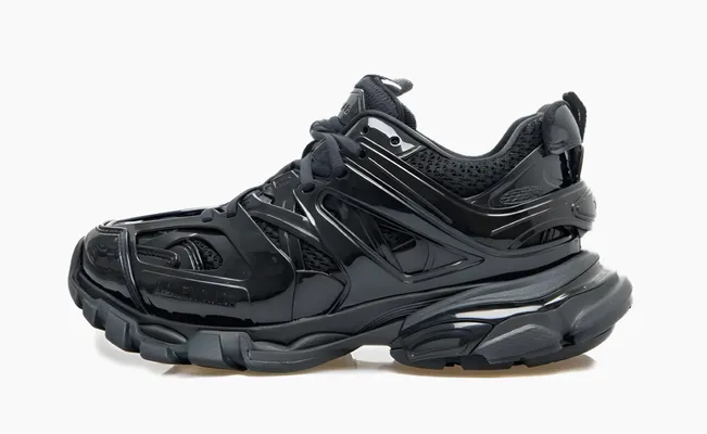  Balenciaga Track 1.0 «Black Patent» chyernye