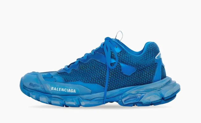  Balenciaga Track 3.0 Sneakers «Blue Mesh» sinie