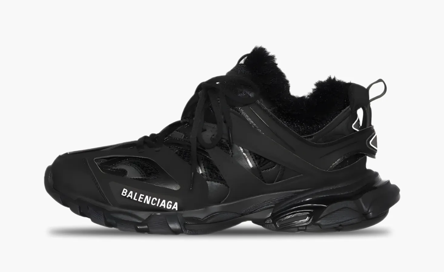 Balenciaga Track Sneaker «Faux Fur Black»