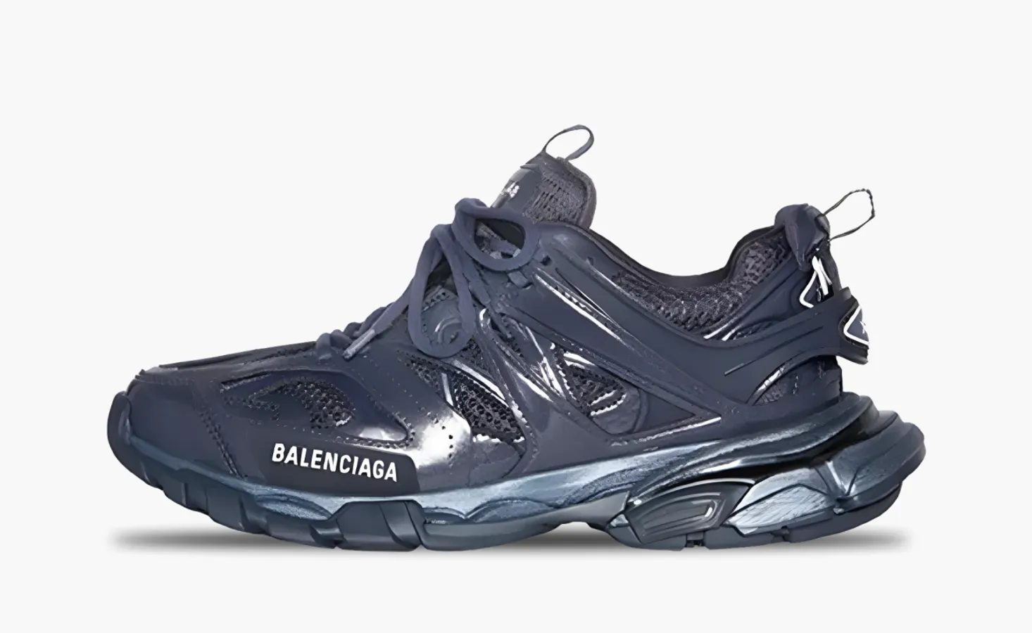 Balenciaga Track 1.0 Sneakers «Metallic Navy»