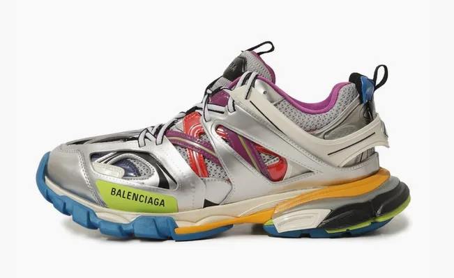 Кроссовки Balenciaga Track Sneaker «Metallic Multi» raznotsvetnye