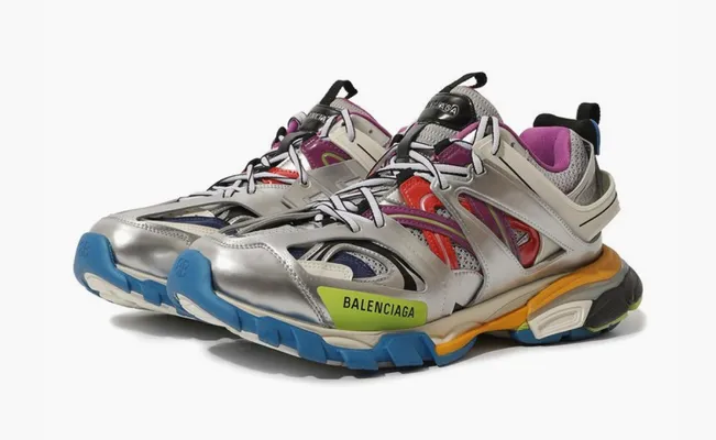 Кроссовки Balenciaga Track Sneaker «Metallic Multi» raznotsvetnye