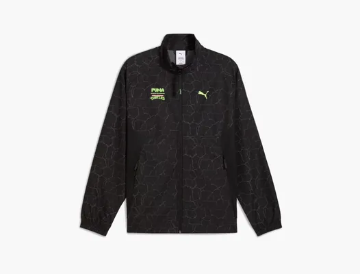  Puma x Tmnt Pumatech Relaxed Track Jacket Men «Back» chyernye