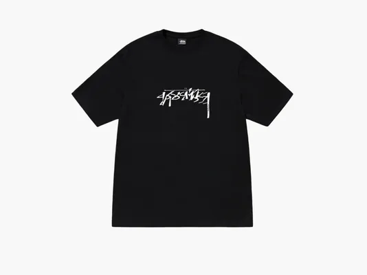 Одежда Stussy Sliced Tee «Black» chyernye