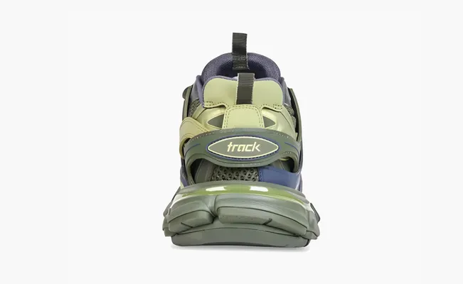  Balenciaga Track 1.0 Sneakers «Green Yellow Blue» zelyenye