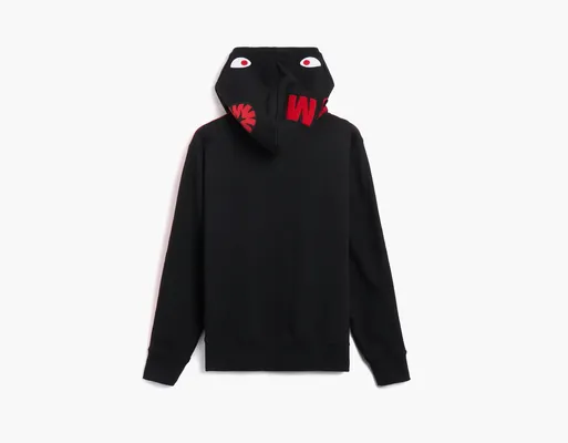  Adidas Originals x A Bathing Ape Men's Hooded Jacket «Black» chyernye