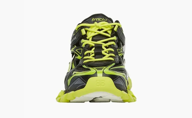  Balenciaga Track.2 Trainer «Black Yellow Green» zelyenye