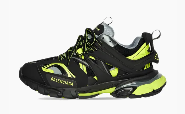 Кроссовки Balenciaga Track Sneaker «Black Yellow» chyernye