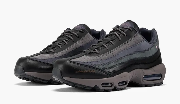  Nike Air Max 95 SP x A Ma Maniére «Black Violet Ore» raznotsvetnye