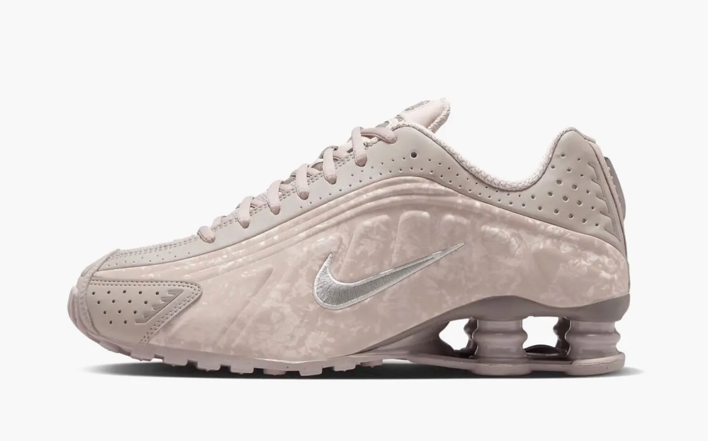 Nike Shox R4 7 Wmns «Flat Pewter Floral»