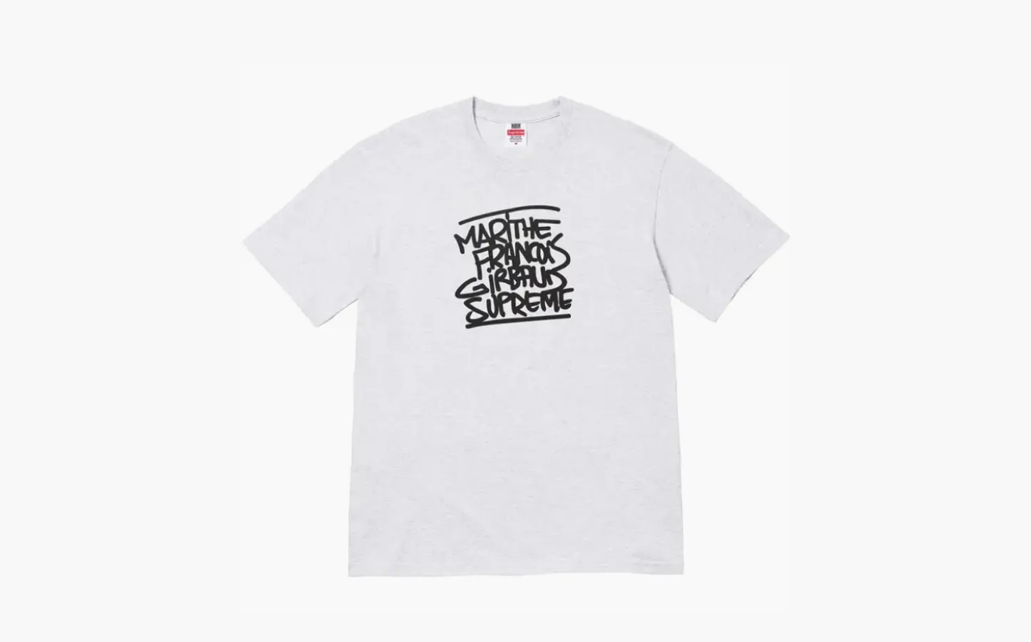 Supreme Marithé François Girbaud Collaboration T Shirts Unisex «White»