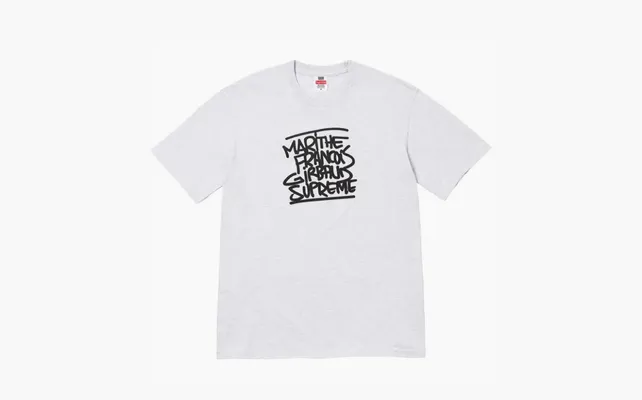 Одежда Supreme Marithé François Girbaud Collaboration T Shirts Unisex «White» belye