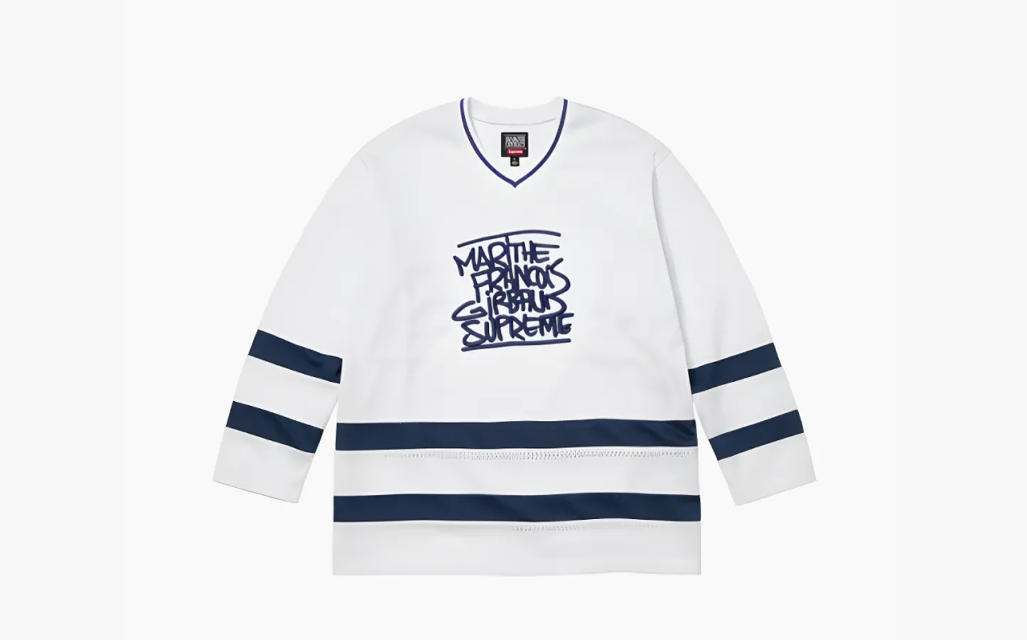 Supreme Marithé + François Girbaud Hockey Jersey «White»