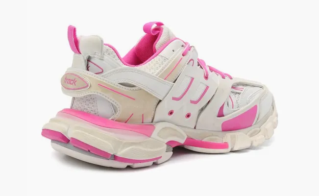 Кроссовки Balenciaga Track Sneaker WMNS «White Fluo Pink» belye