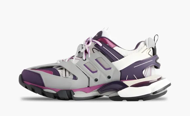 Кроссовки Balenciaga Track WMNS «Grey Purple» serye