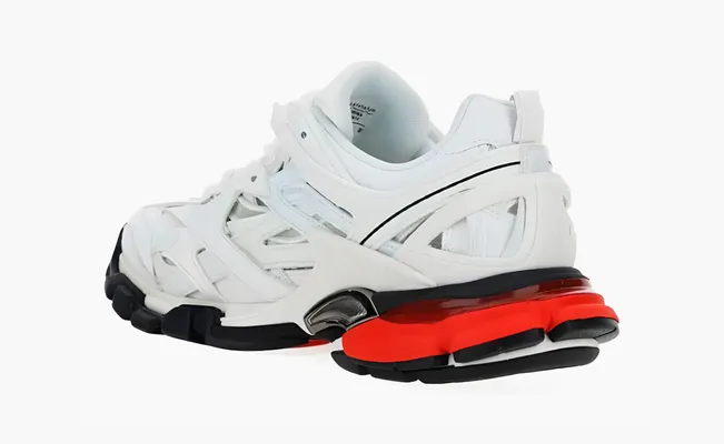  Balenciaga Track.2 Trainer «White Red» belye