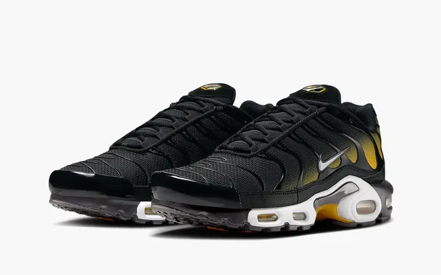  Nike Air Max Plus «Black University Gold» chyernye