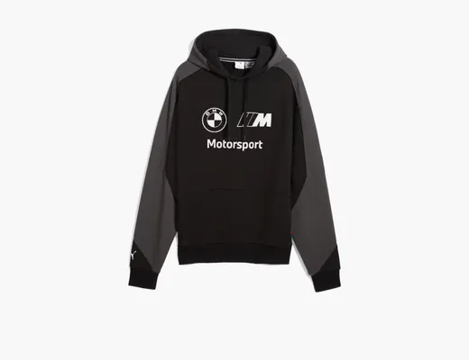 Одежда Puma BMW M Motorsport Lifestyle Men's Hoodie «Black» chyernye