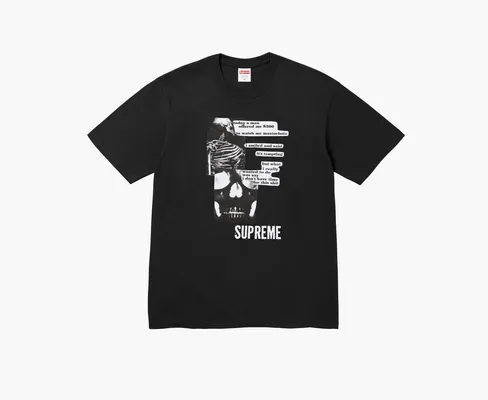 Одежда Supreme Anatomy Tee «Black» chyernye