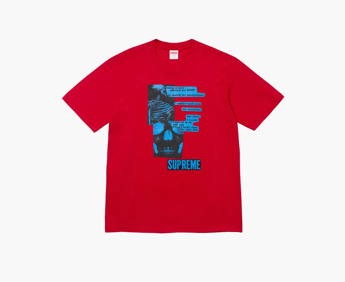 Supreme Anatomy Tee «Red»
