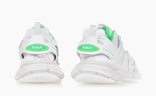  Balenciaga Track.2 Sneaker «Fluo Green» belye