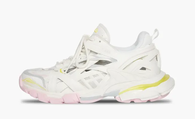  Balenciaga Track.2 Sneaker WMNS «White Light Yellow» belye