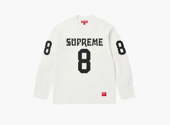 Одежда Supreme Affiliated L/S Football Top «White» belye