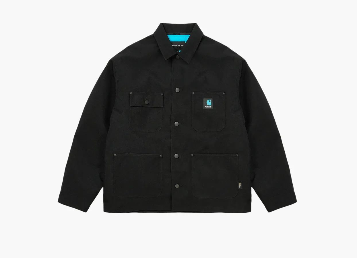 Palace x Carhartt WIP Chore Coat «Black»