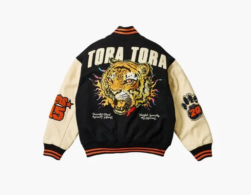  Palace Tora Tora Varsity Jacket «Navy» chyernye