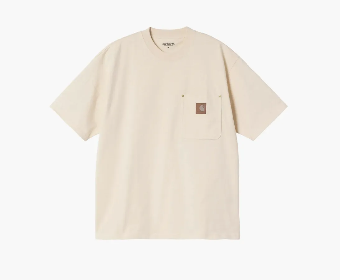 Carhartt WIP S/S Eldon Pocket T-shirt «Natural»