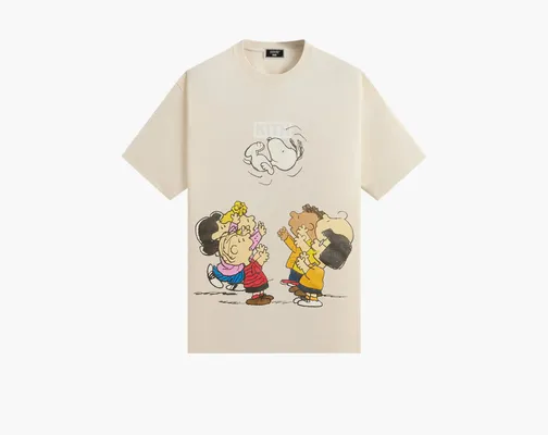 Одежда Kith For Peanuts Celebration Vintage Tee «Sandrift» bezhevye
