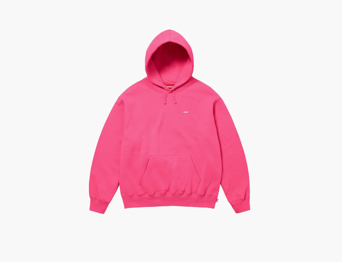 Supreme Small Box Hooded Sweatshirt «Magenta»