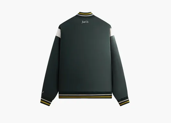  Kith For Peanuts Souvenir Jacket «Stadium» zelyenye