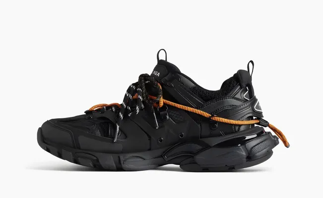 Кроссовки Balenciaga Track Trail Low Top Casual Shoes «Black» chyernye