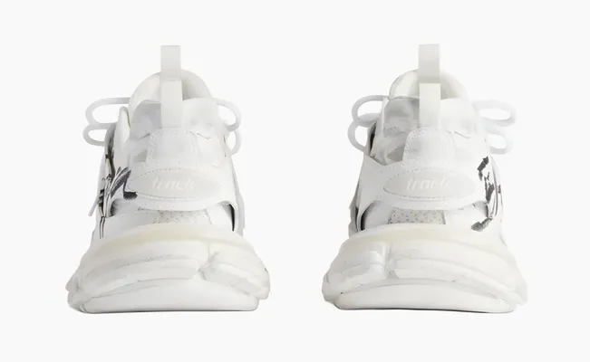 Кроссовки Balenciaga Track Signature Sneakers «White» belye