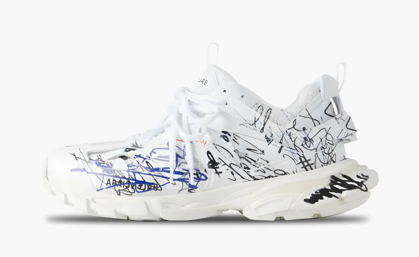 Balenciaga Track 1.0 Low Top Casual Shoes «White»