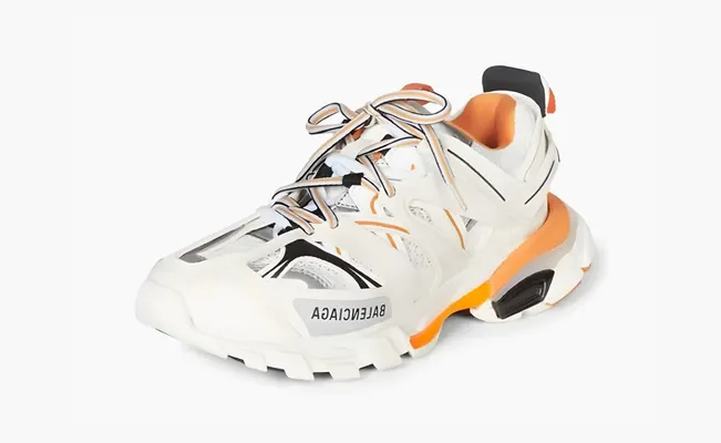 Кроссовки Balenciaga Track Sneaker WMNS «White Orange» belye